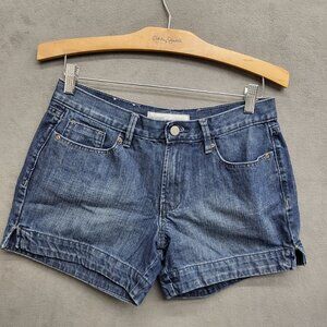 Vintage Old Navy Blue Jean‎ Shorts Women's 8 Denim Mid Rise Y2K